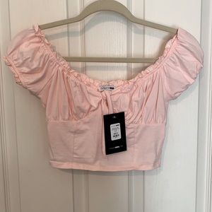 Fashion Nova juniors S off shoulder top